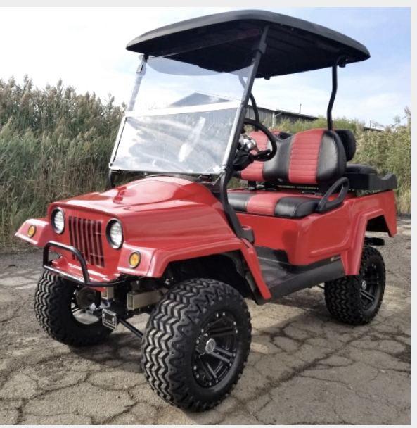 Types of Lifted Golf Carts