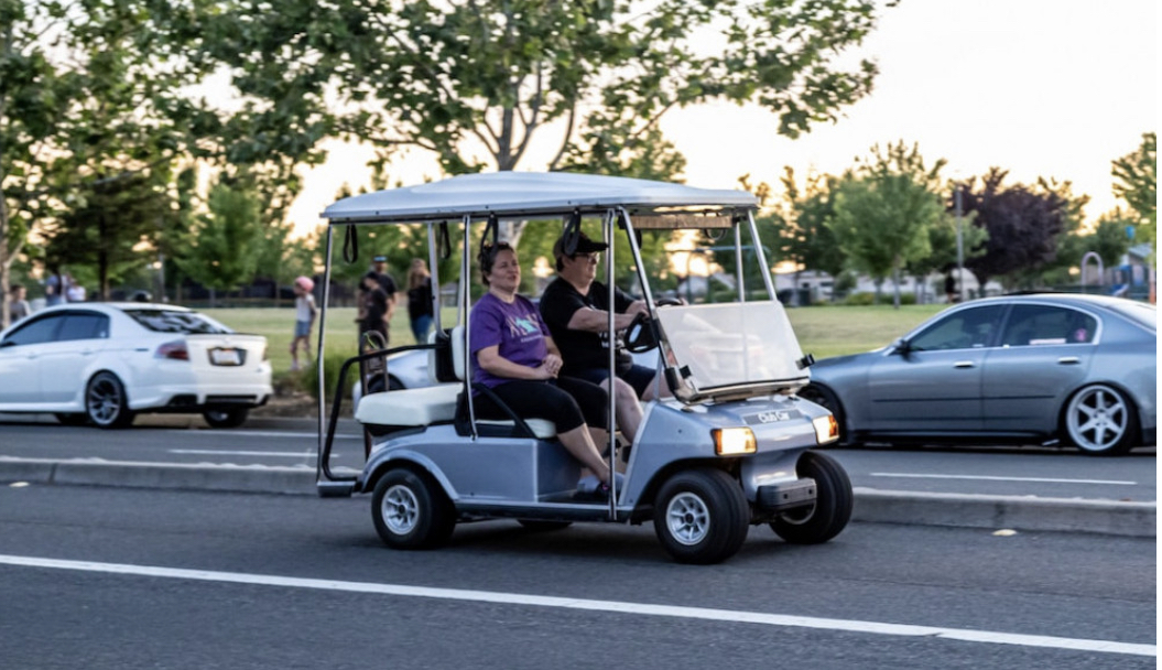 Where Can A Golf Cart Be Driven On The Road In The United States