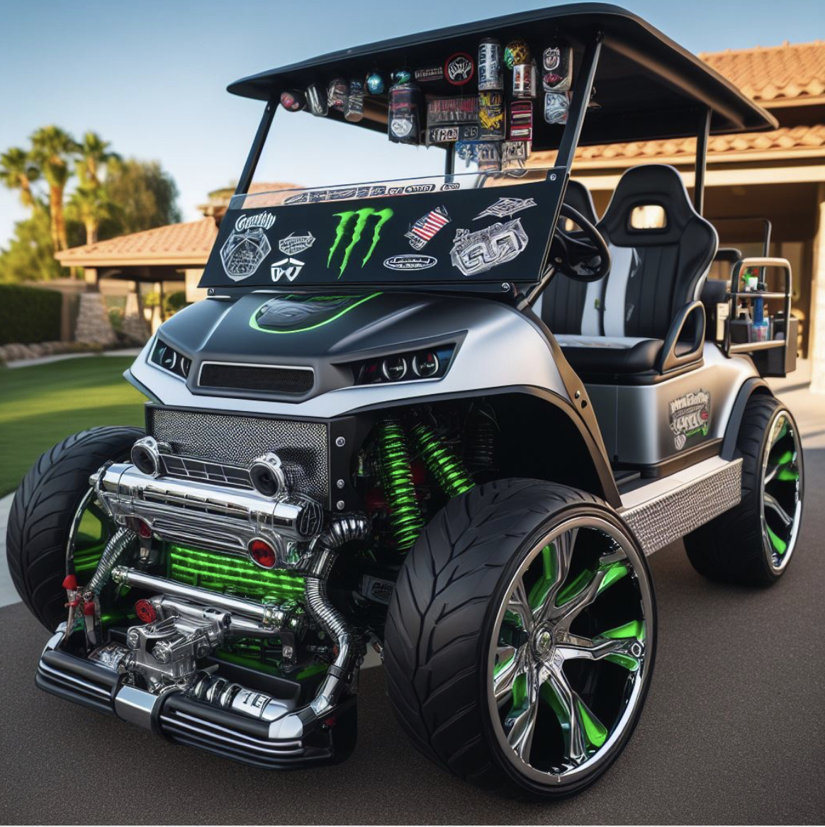 Custom Lifted Golf Carts