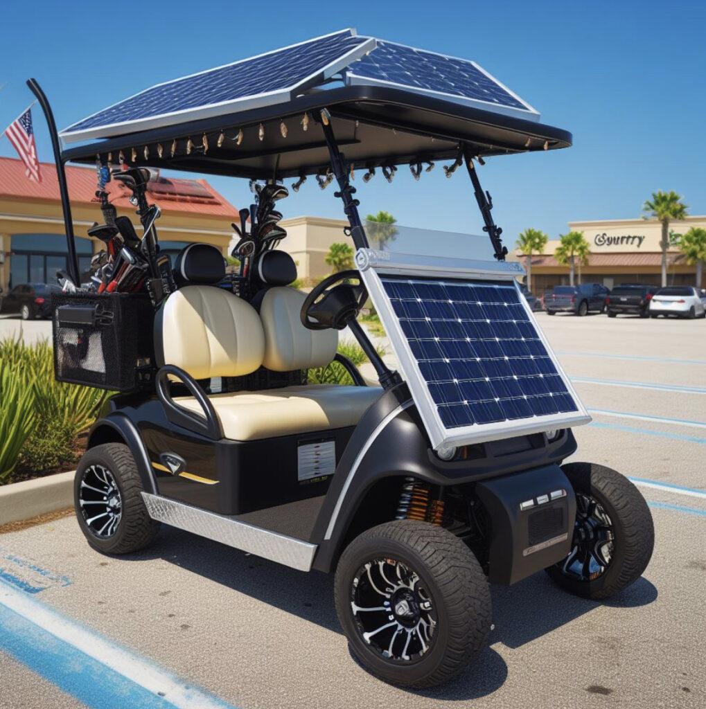 Golf Cart Solar Charging System Information