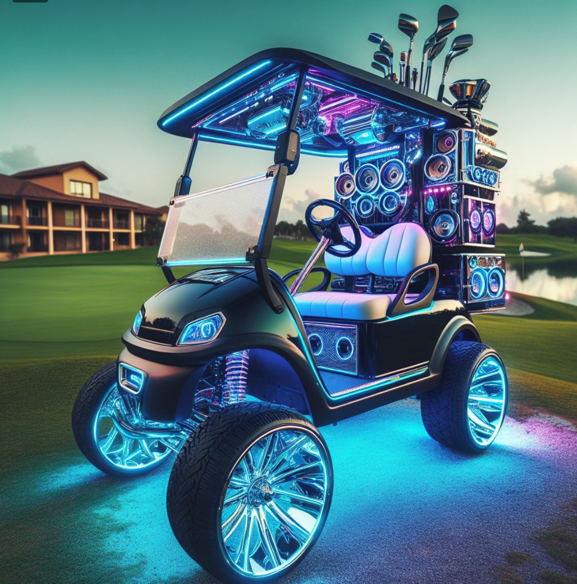 The Top Trending Designs For Tricked Out Golf Carts